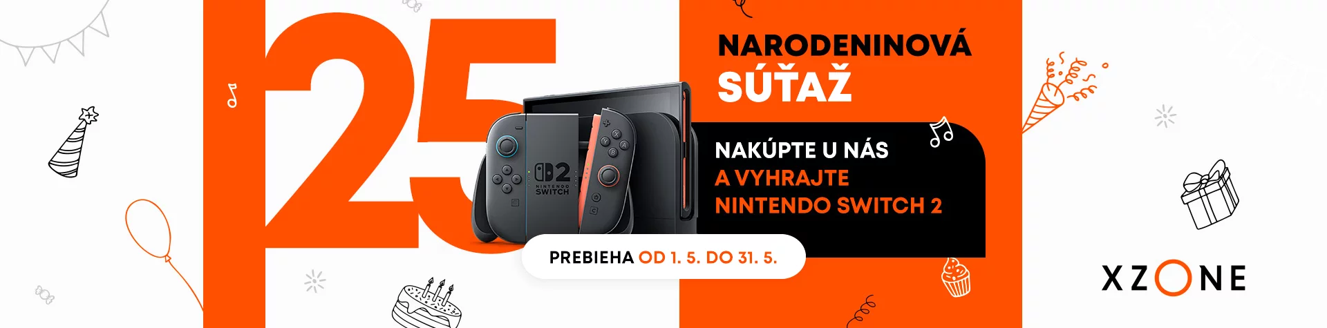 Súťaž mesiaca o Nintendo Switch 2