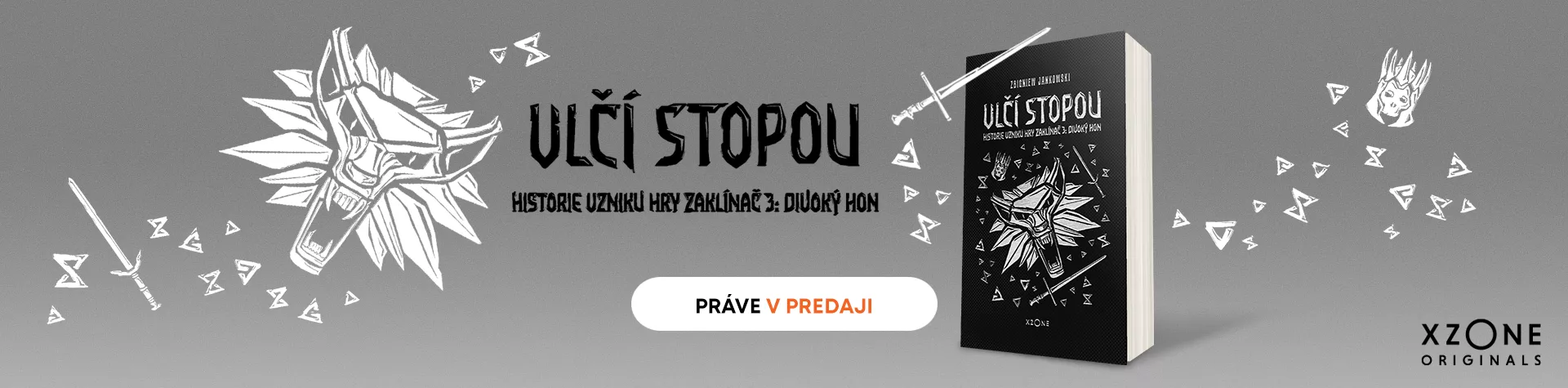 Kniha Vlčí stopou – Historie vzniku hry Zaklínač 3: Divoký hon
