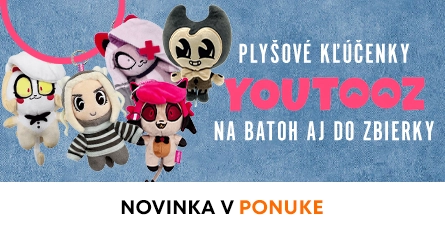 Hazbin hotel, Linkin Park, Owlbear z Baldurs Gate a ďalšie plyšové Youtooz kľúčenky