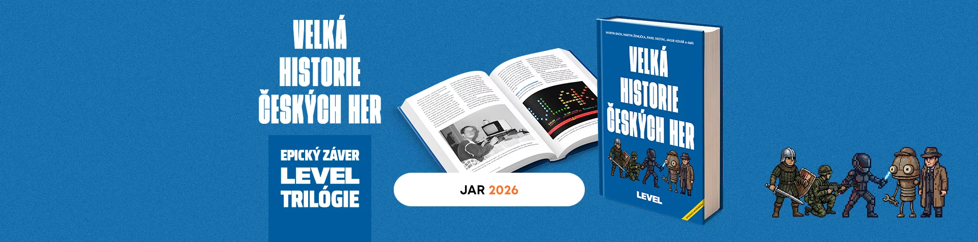 Knihy od magazínu LEVEL