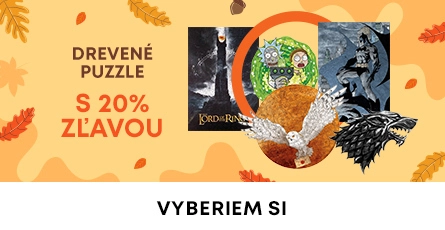 Výpredaj drevených puzzle 