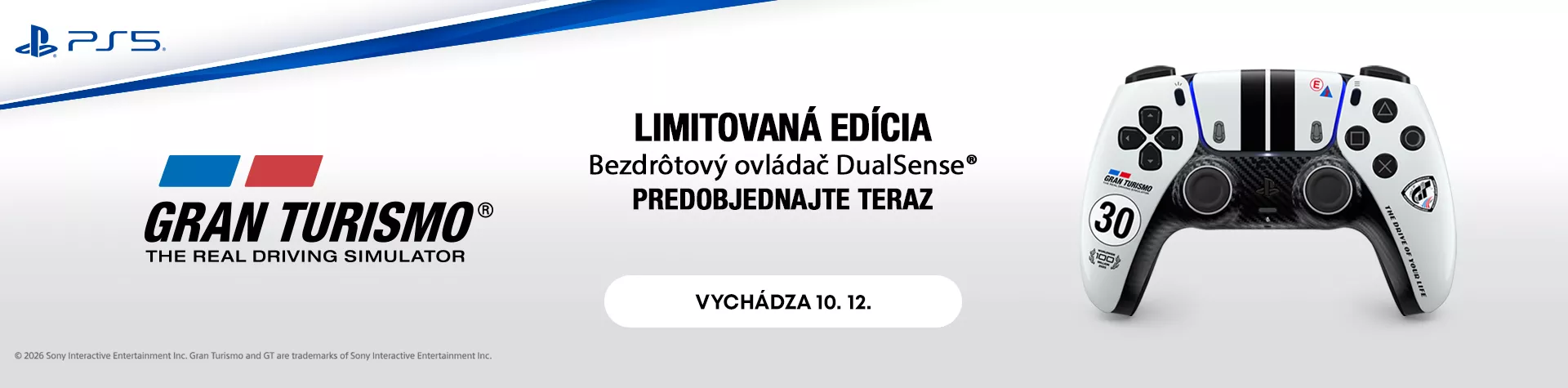 Ovládač DualSense - Gran Turismo Limited Edition