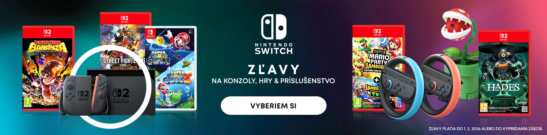 Nintendo zľavy