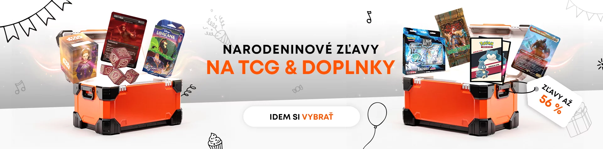 Narodeninové TCG zľavy