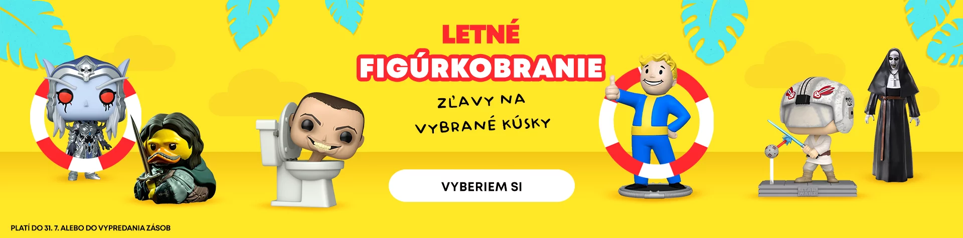 Letné Figúrkobranie – zľavy na hromadu figúrok