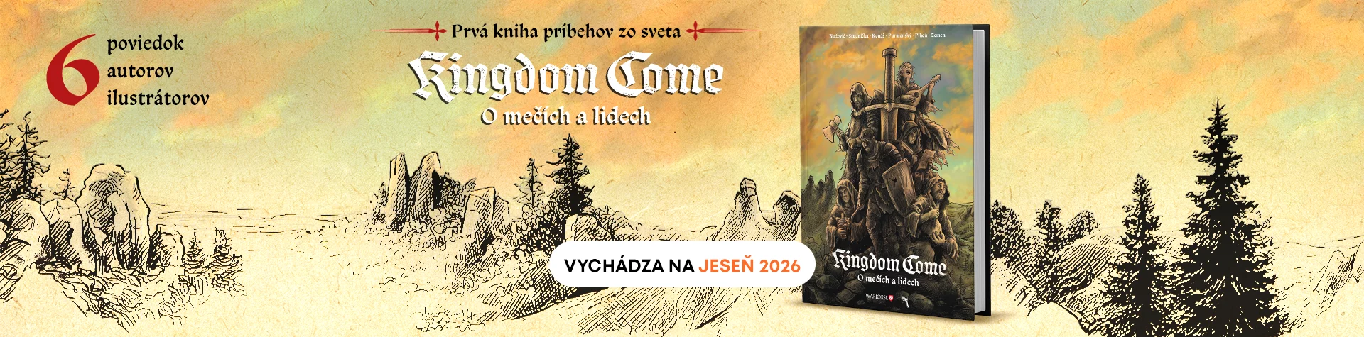 Kniha Kingdom Come: O mečích a lidech CZ 