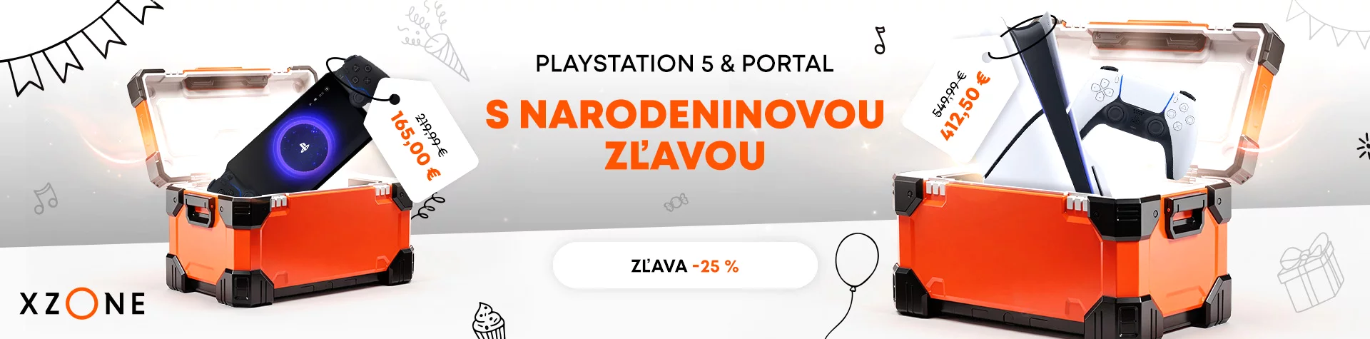 25 rokov – PlayStation zľavy