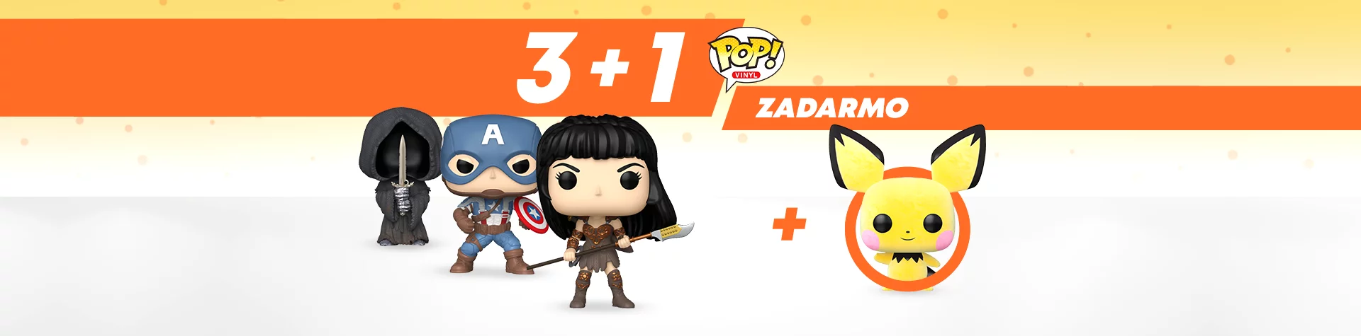 3+1 Funko POP!