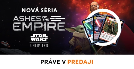 Nová edícia Star Wars Unlimited Ashes of the Empire