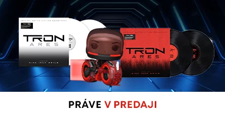 Tron: Ares merch a soundtracky