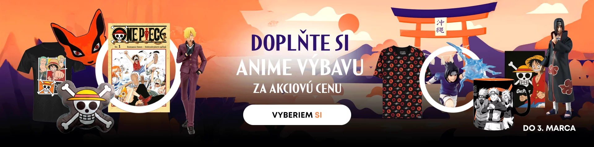 Anime a manga zľavy