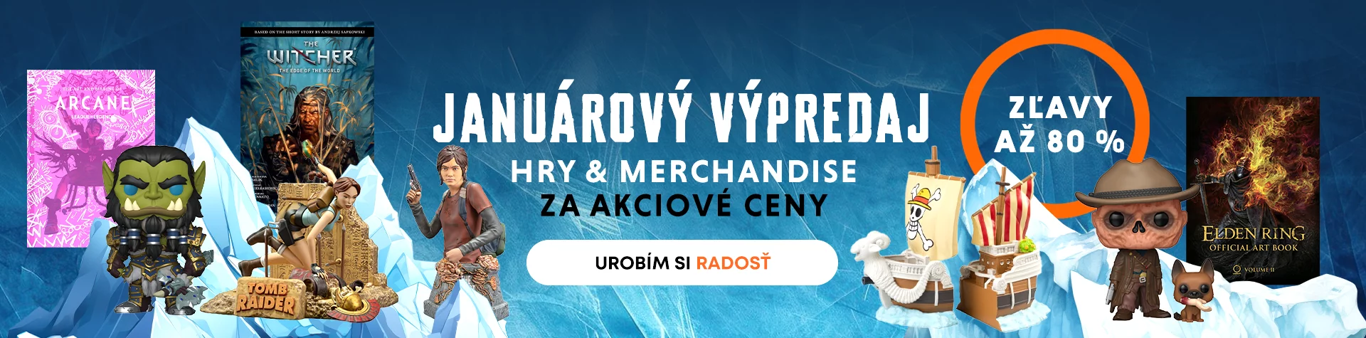 Januárový výpredaj – zľavy až 80 %