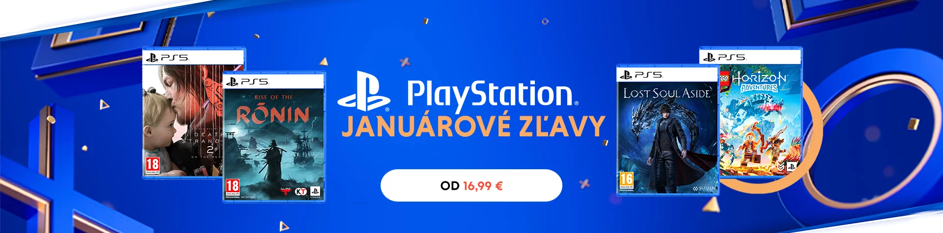 Zľavy na PS5 hry