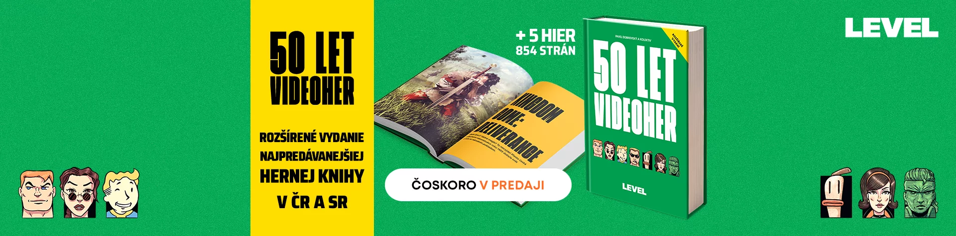 Kniha Level - 50 let videoher: Rozšírené vydanie