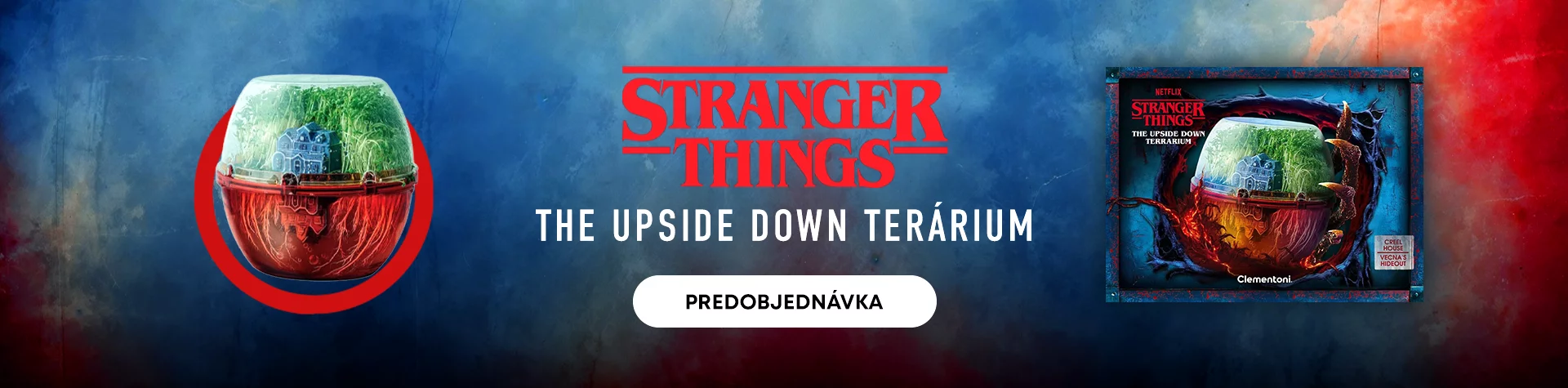 Terárium Stranger Things - The Upside Down