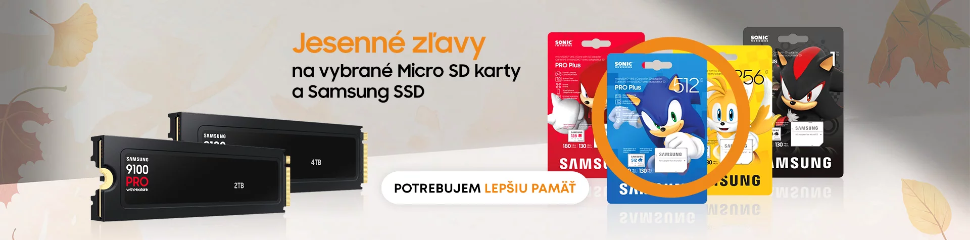 Jesenné Samsung zľavy