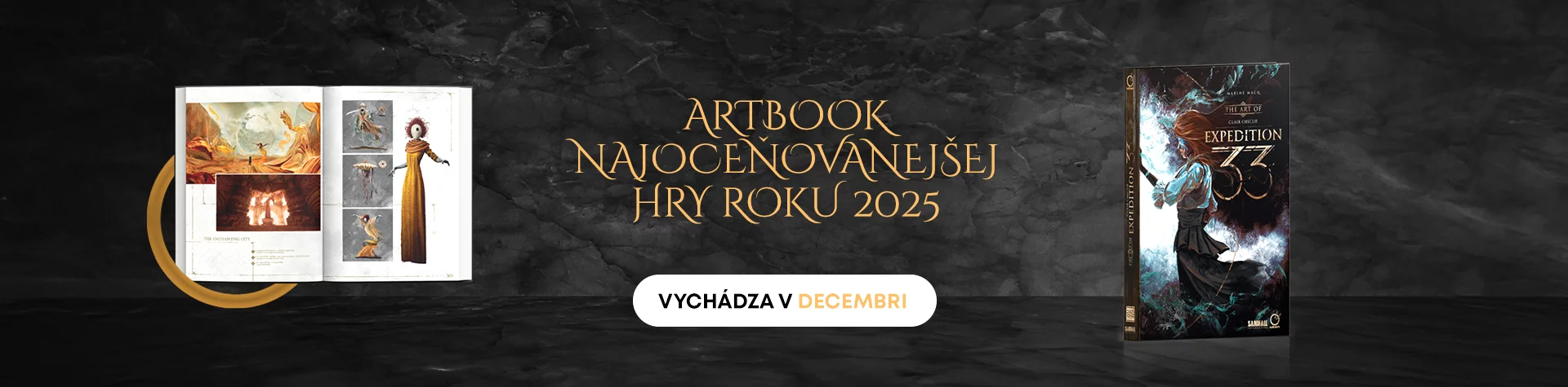 Kniha Art of Clair Obscur: Expedition 33 ENG 