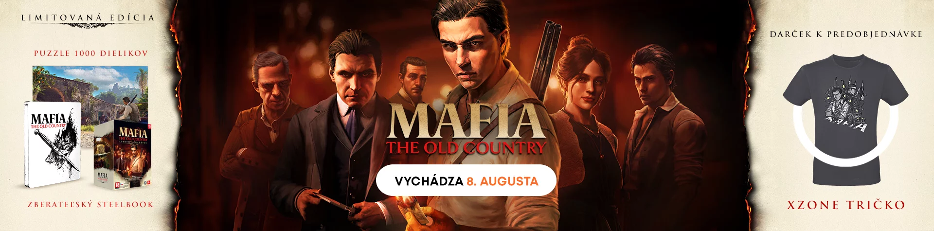 Mafia: The Old Country + tričko