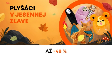 Plyšáky zo sveta anime, Ghibli, Warhammeru a Pokémonov v zľave