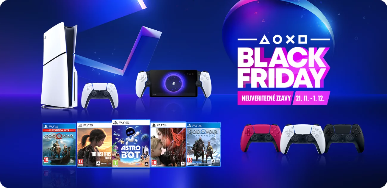 6 najlepších PlayStation zliav v Black Friday