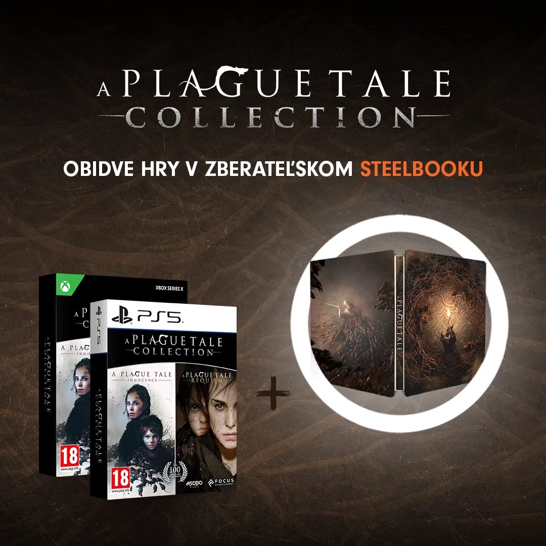 plaguetale, steelbook, darcek, zberatel, krysa