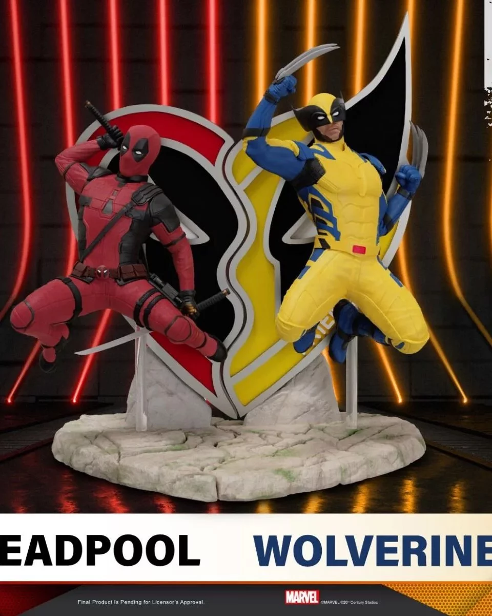 deadpoolandwolverine, deadpool, wolwerine, figurka