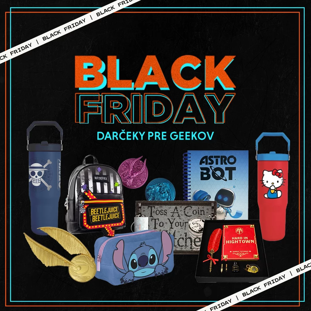 BlackFriday, DarcekyPreGeekov, GeekLifestyle, PopCultureGifts, XzoneSK