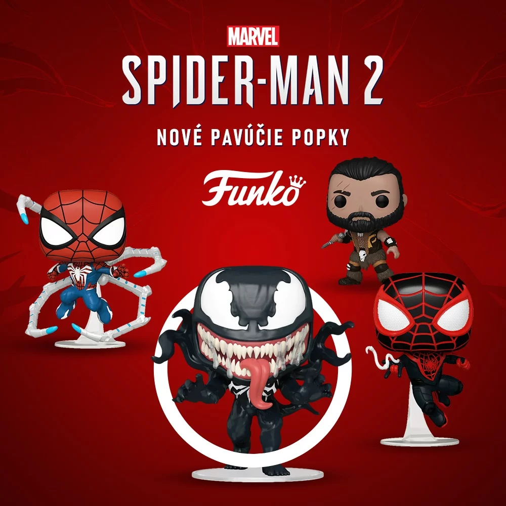 spiderman2, marvelsspiderman2, funkopop, popfigurky