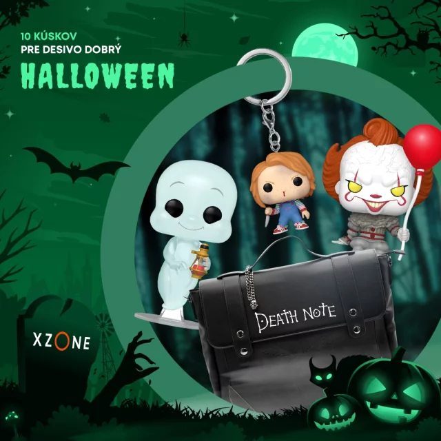 Halloween, DesivyHalloween, HalloweenskaVyzdoba, HorrorMerch, Xzone