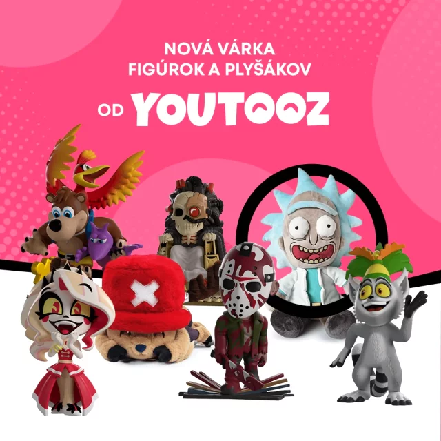 xzonesk, Youtooz, figúrky, plyšáci, zberateľstvo, hernýMerch, RickAndMorty, KungFuPanda, Madagaskar, MortalKombat
