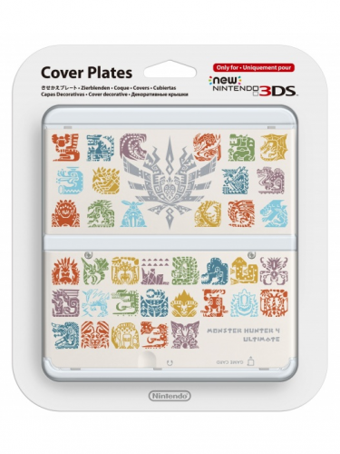 Kryt pre New Nintendo 3DS Monster Hunter 4 (White) (WII)