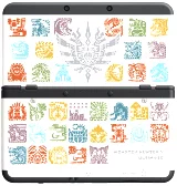 Kryt pre New Nintendo 3DS Monster Hunter 4 (White)