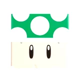 Kryt pro New Nintendo 3DS (Toad Green)