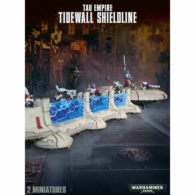 W40k: Tau Empire Tidewall Shieldline (2 figúrky)