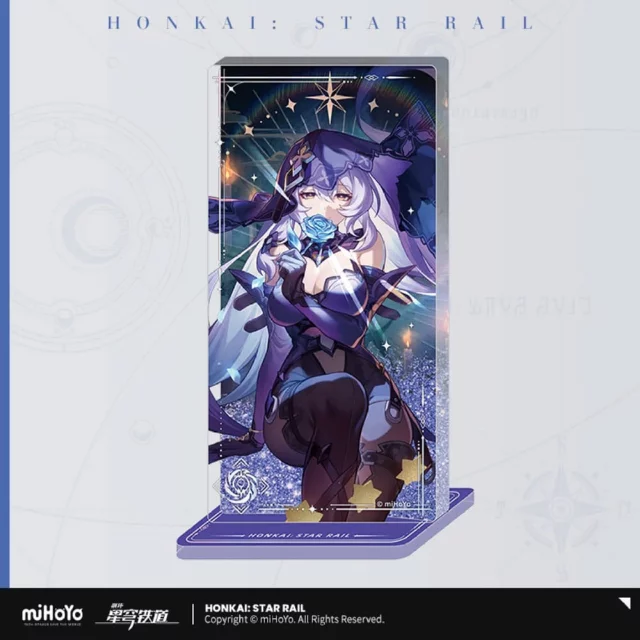 Akrylová stojánek Honkai: Star Rail - Dr. Ratio (MiHoYo) (Glitter Effect) dupl