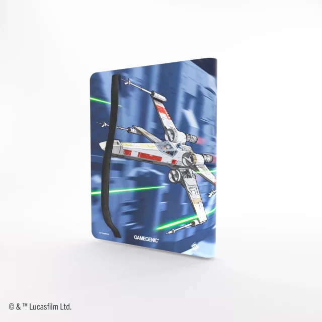 Album na karty Gamegenic - Star Wars: Unlimited 18 Pocket - Card Back Blue dupl