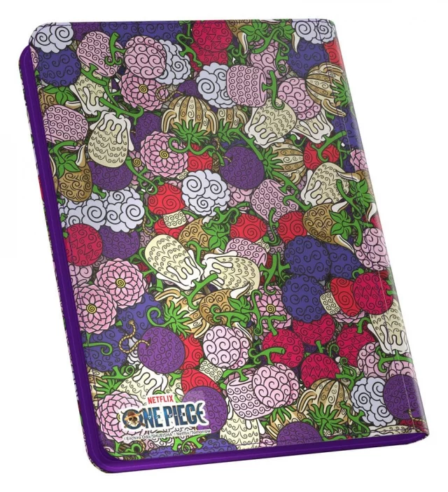 Album na karty Ultimate Guard - One Piece - Devil Fruits Zipfolio 360 18-Pocket XenoSkin - Zberateľská kartová hra TCG