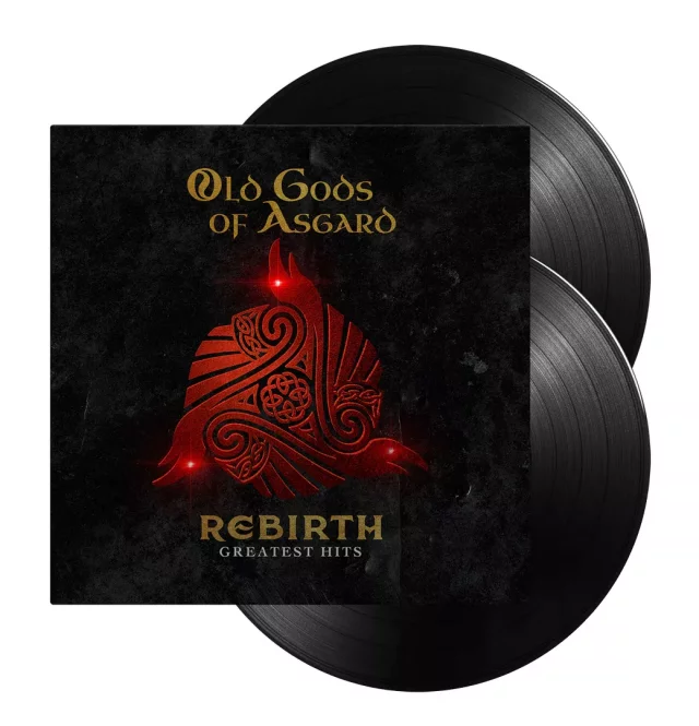 Album Old Gods of Asgard - Rebirth (songs from Alan Wake I and II, Control) na LP dupl