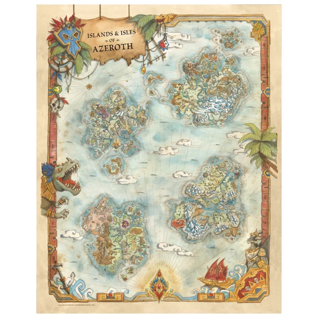 Art Print World of Warcraft - Limited Edition Lithograph Set - Kusovo limitované