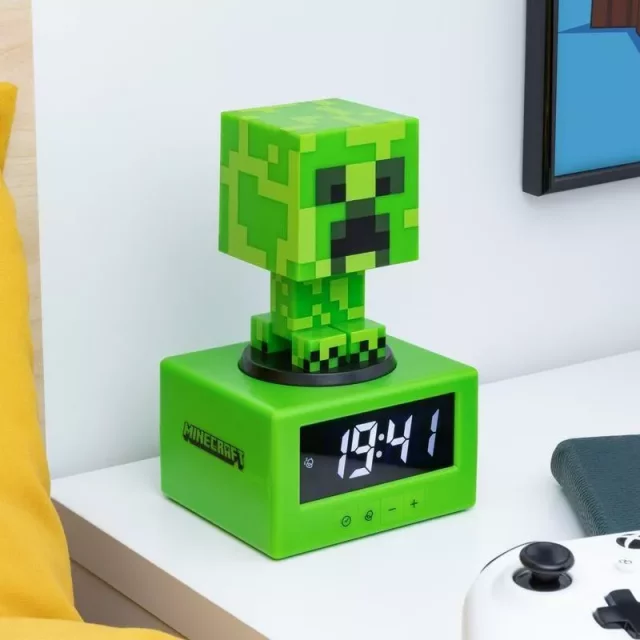 Budík Minecraft - Creeper