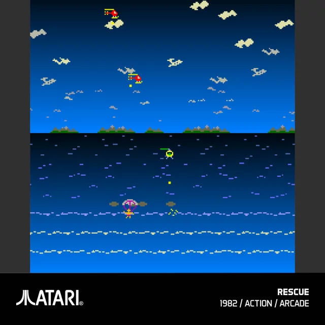 Cartridge pro retro herní konzole Evercade - Atari Collection 1 dupl
