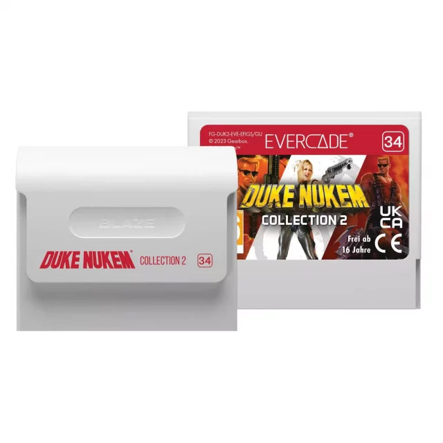 Cartridge pro retro herní konzole Evercade - Duke Nukem Collection 1 dupl