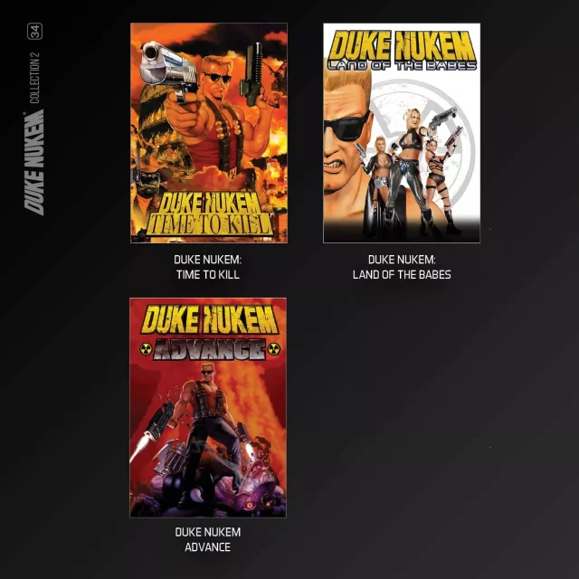Cartridge pro retro herní konzole Evercade - Duke Nukem Collection 1 dupl