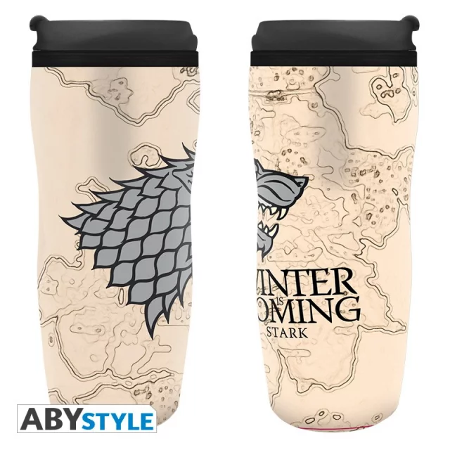 Cestovní hrnek Game of Thrones - Winter is Here dupl