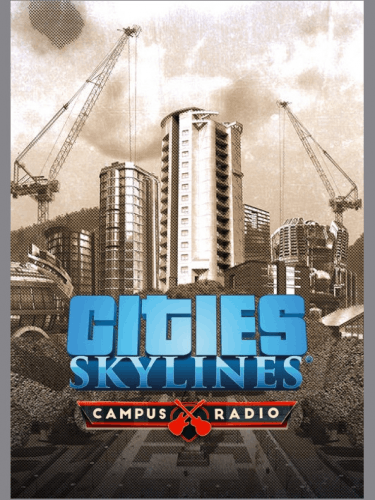 Cities: Skylines - Campus Radio (PC) Klíč Steam (PC)