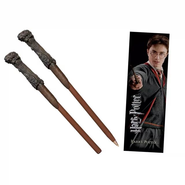 Dárkový set Harry Potter - Dumbledore Wand (pero, záložka) dupl