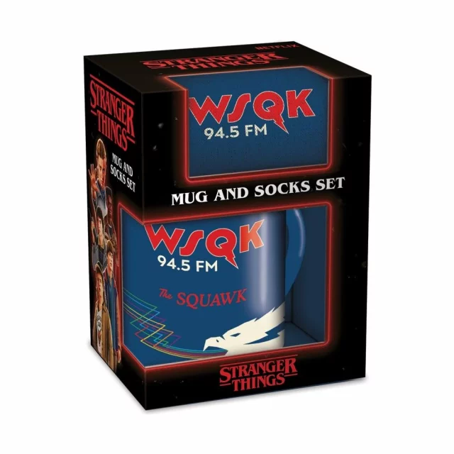 Dárkový set Stranger Things - Stranger Things hrnek a ponožky dupl