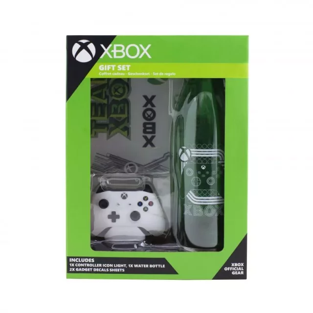 Dárkový set Xbox - Xbox Icon Light (lampička, láhev, samolepky)