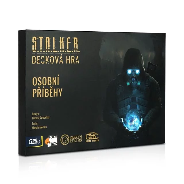 Desková hra Stalker - sada náhradních samolepek a map dupl