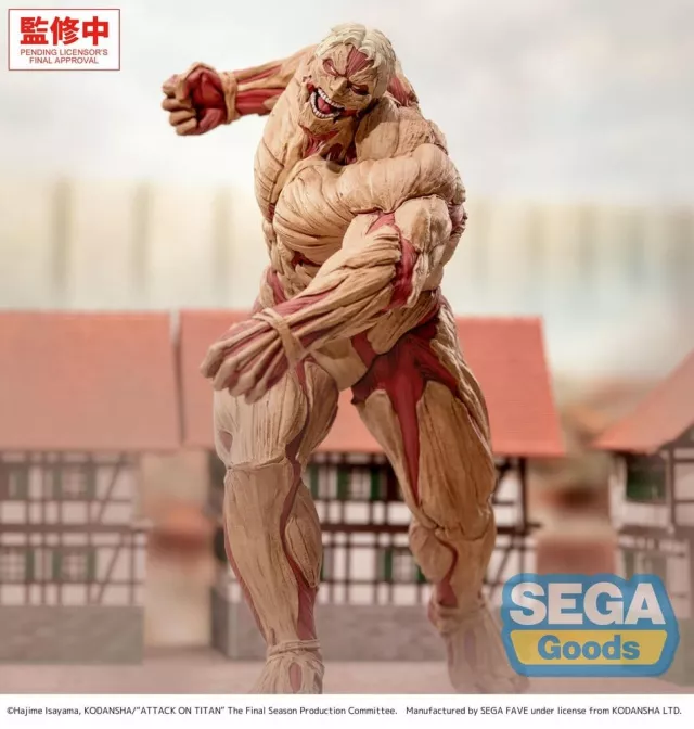 Figúrka Attack on Titan - Reiner Braun Armored Titan Ver. (Sega) - Anime